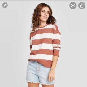 Stripe sweatshirt